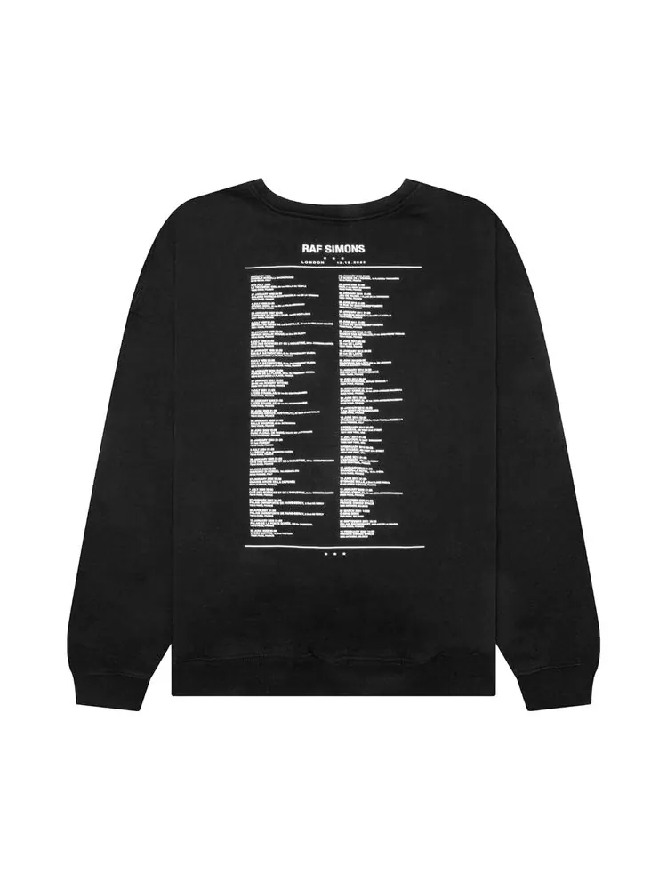 Кардиган Raf Simons Tour 'Black' — изображение 2 из 2, черный