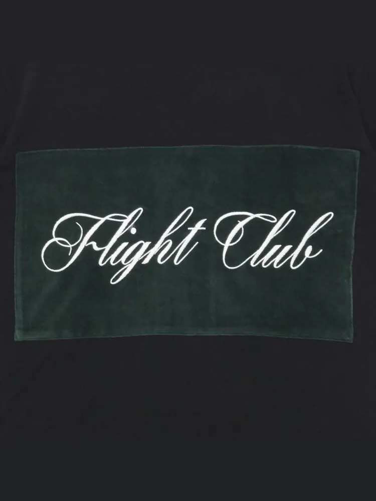 Футболка Flight Club Script 'Black/Velour Green' — изображение 3 из 3, черный