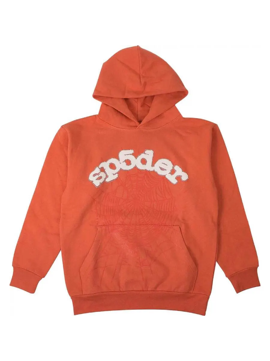 Худи Sp5der Logo Print