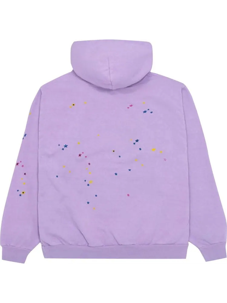 Худи Sp5der Açaí Purple — изображение 2 из 2, фиолетовый