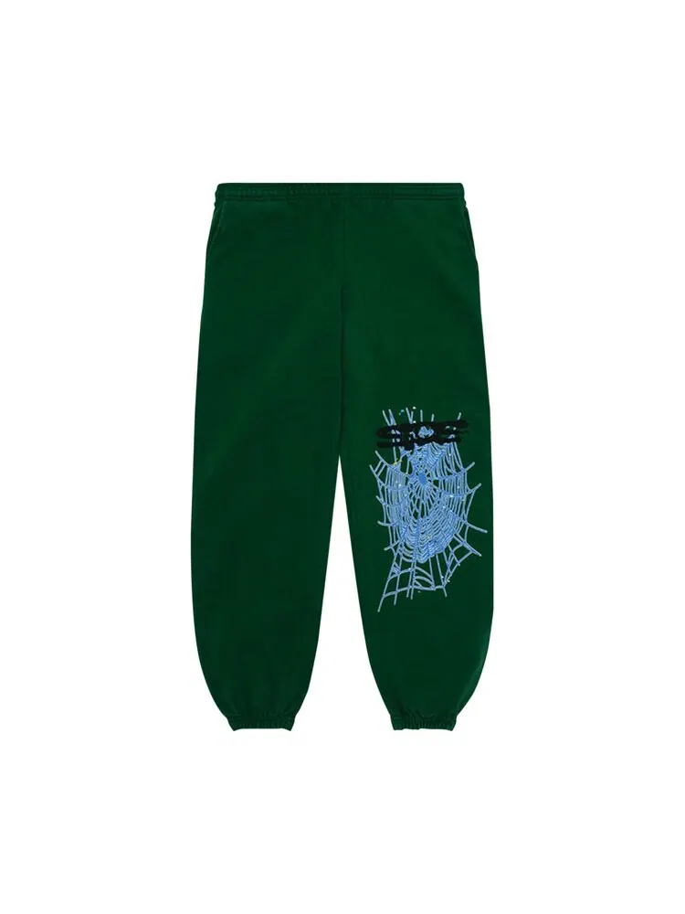 Спортивные брюки Sp5der Web 'Hunter Green'