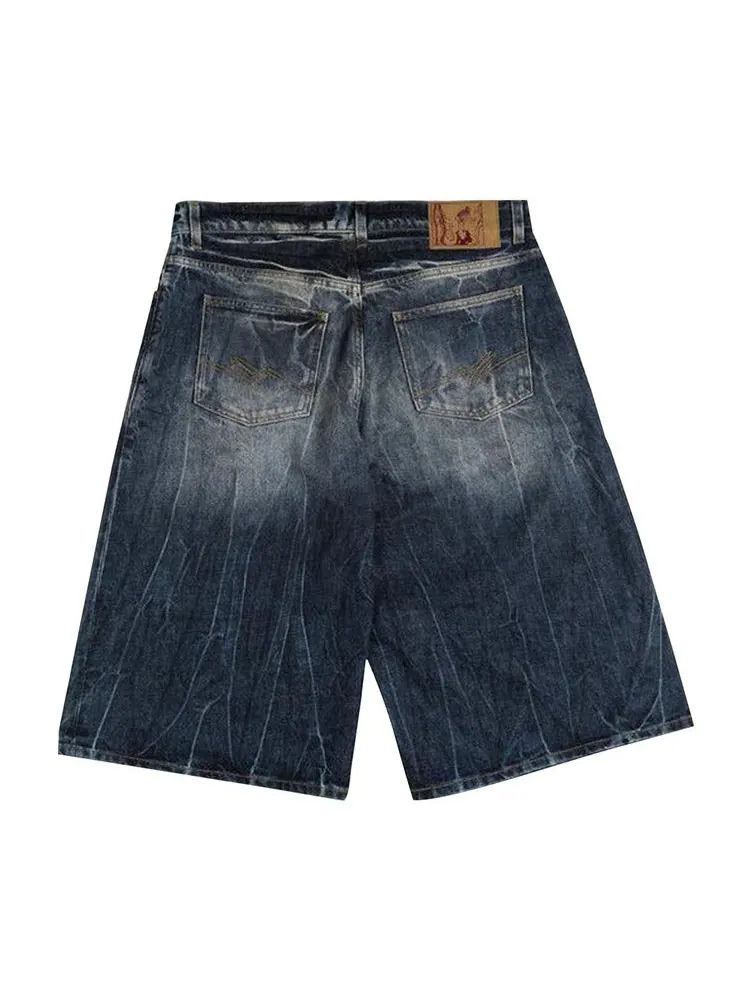Шорты Martine Rose Zip Jean Short — изображение 2 из 2, синий