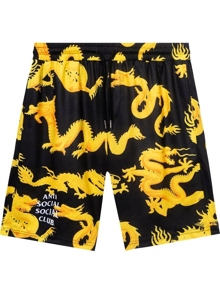 Шорты Anti Social Social Club 24k Mesh Shorts 'Black'