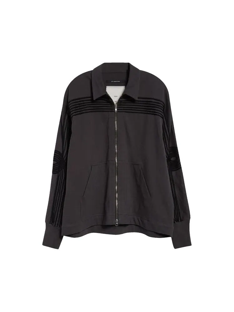 Спортивная куртка Song for the Mute Appliqué Track Jacket — черный