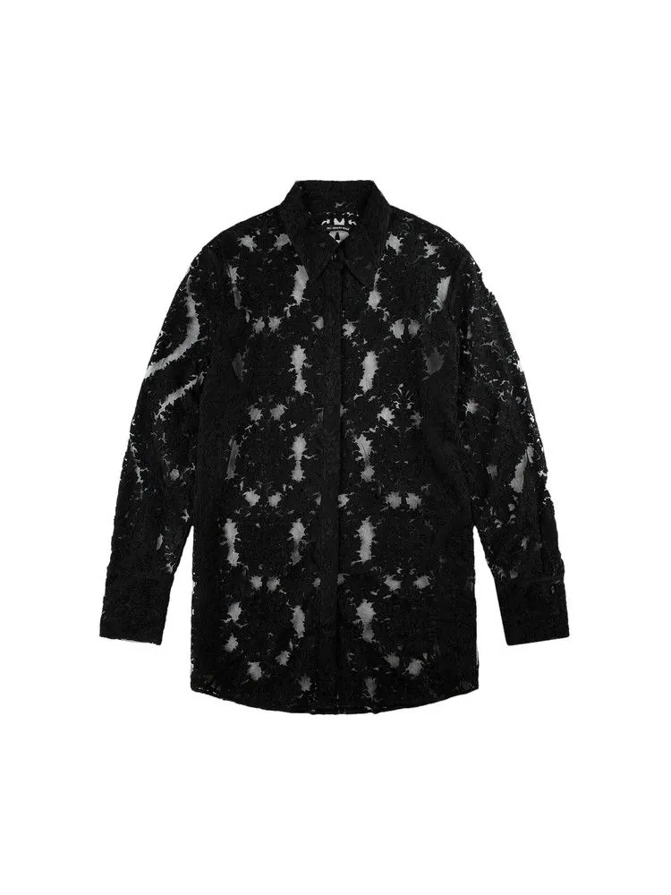 Рубашка Song for the Mute Long Long-Sleeve Shirt — черный