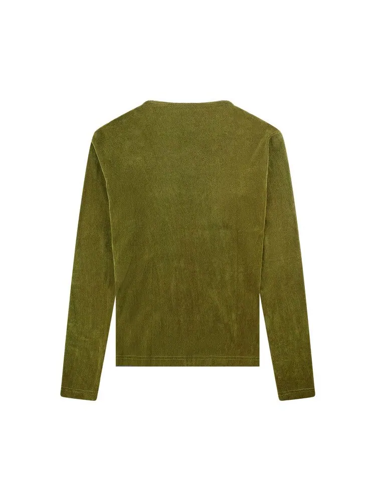 Лонгслив Song for the Mute Fitted Long-Sleeve — изображение 2 из 2, зеленый