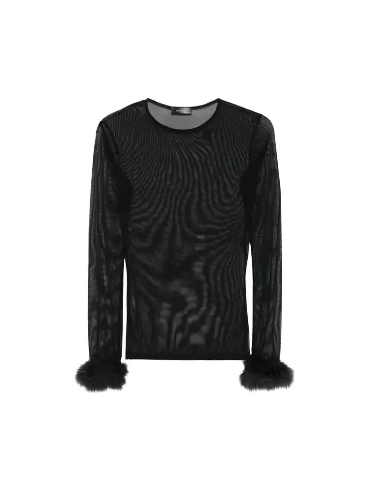 Топ Mugler 'Black' — изображение 1 из 1, черный