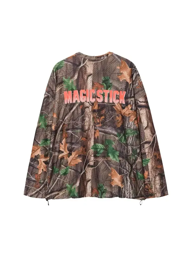Футболка MAGIC STICK Air Flow Camo — изображение 2 из 2, зеленый