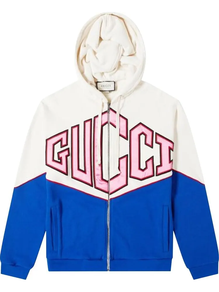 Худи Gucci Diamond Zip Hoodie, с принтом