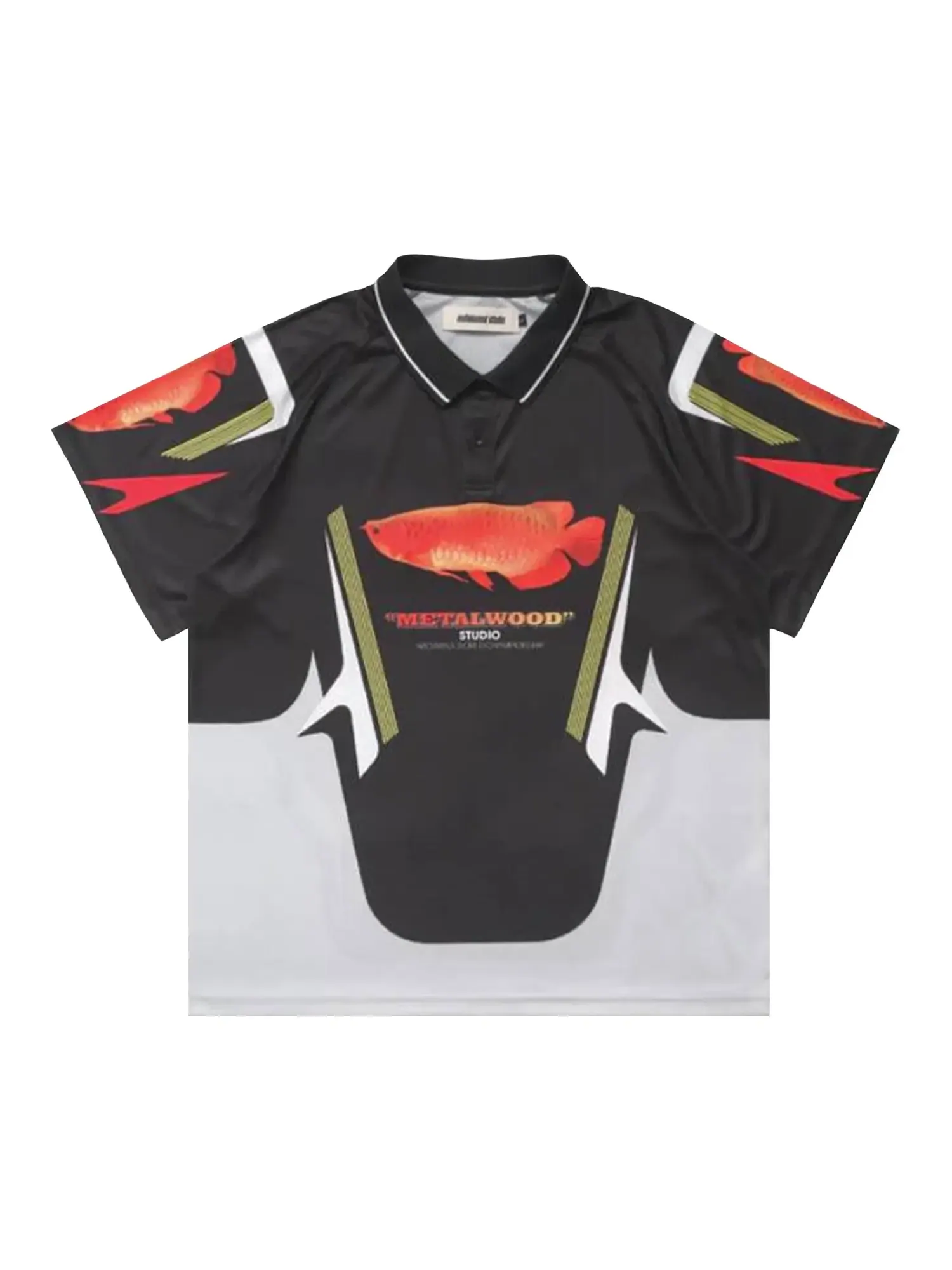 Поло Metalwood Studio Arowana Sport Polo — черный