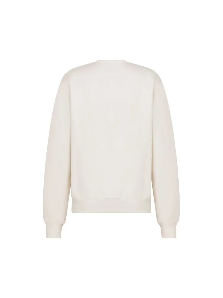 Толстовка Dior x Cactus Jack Sweatshirt 'White' — изображение 2 из 2, белый