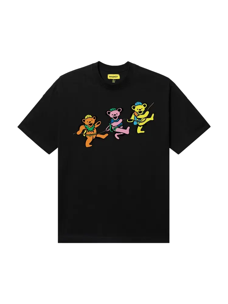 Футболка Market x Grateful Dead PMA 'Black' — черный