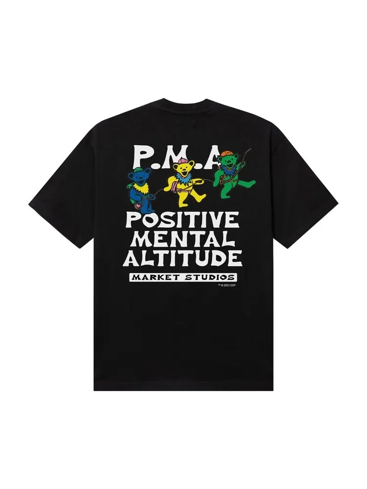 Футболка Market x Grateful Dead PMA 'Black' — изображение 3 из 3, черный