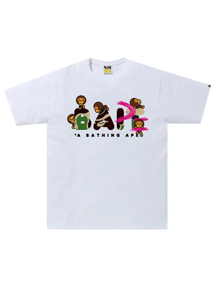 Футболка BAPE x BAIT x Funko Figure Tee 'White' — изображение 1 из 1, белый