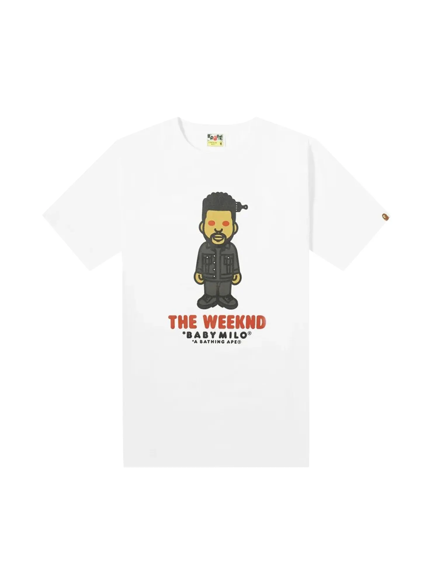 Футболка Baby Milo BAPE x XO The Weeknd Белая