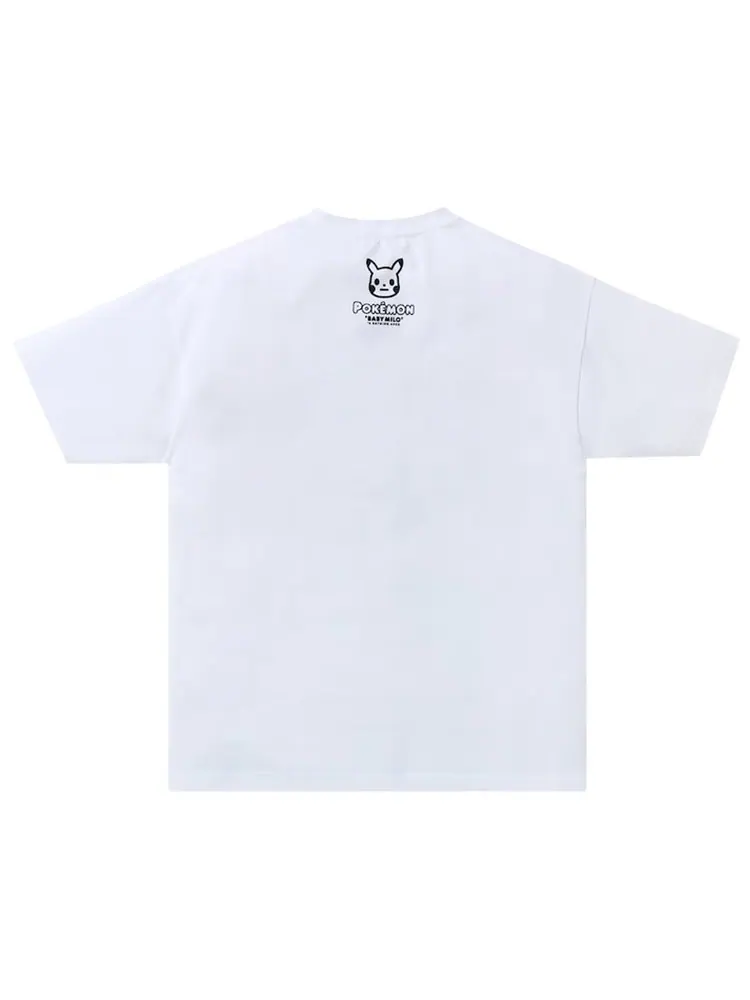 Футболка BAPE Baby Milo x Pokemon Monotone Tee #4 'White' — изображение 2 из 2, белый