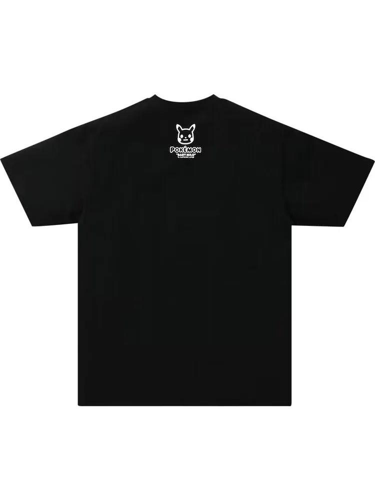 Футболка BAPE Baby Milo x Pokemon Monotone Tee #4 'Black' — изображение 2 из 2, черный