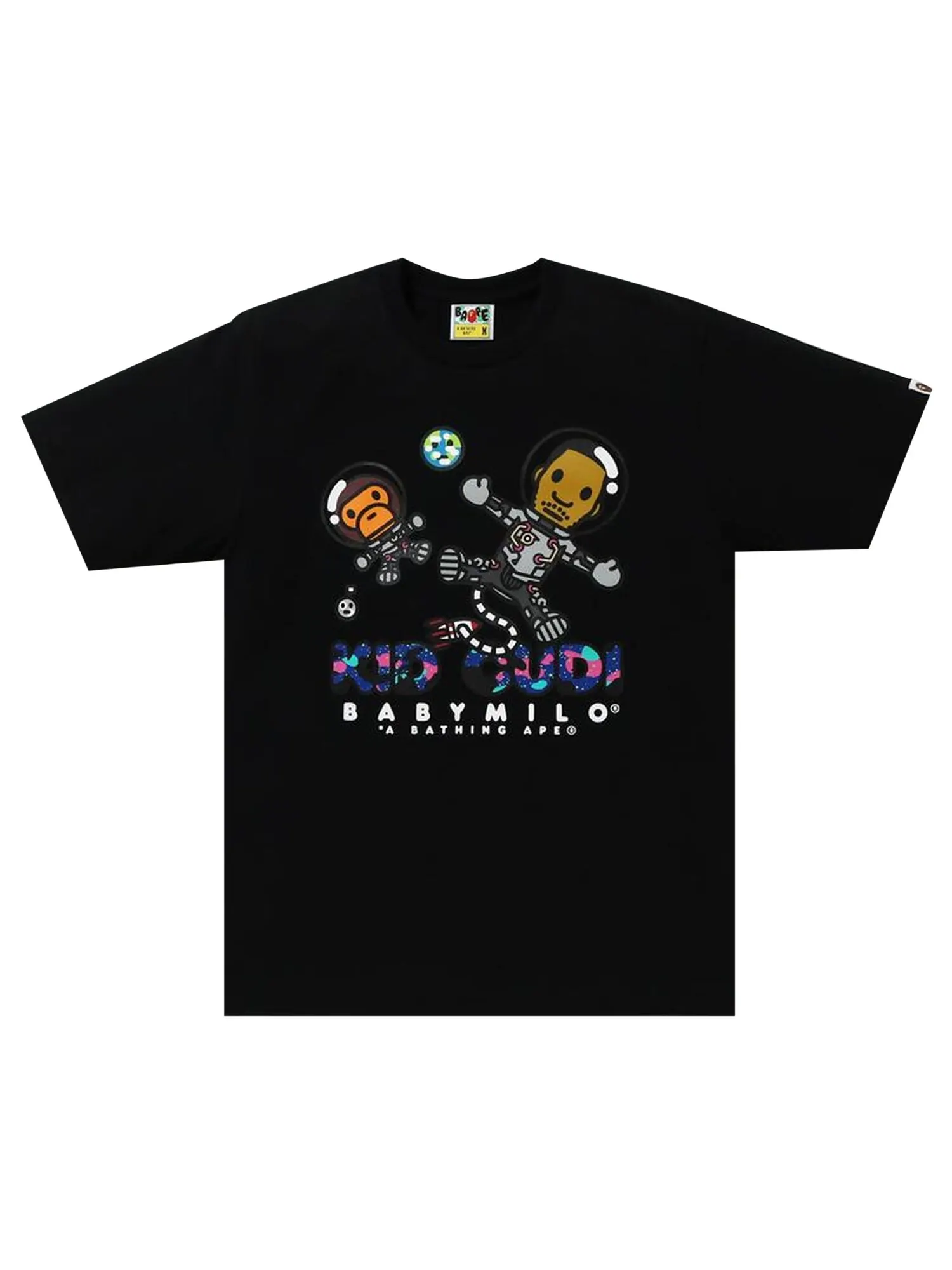 Футболка BAPE x Kid Cudi Baby Milo Moon Man