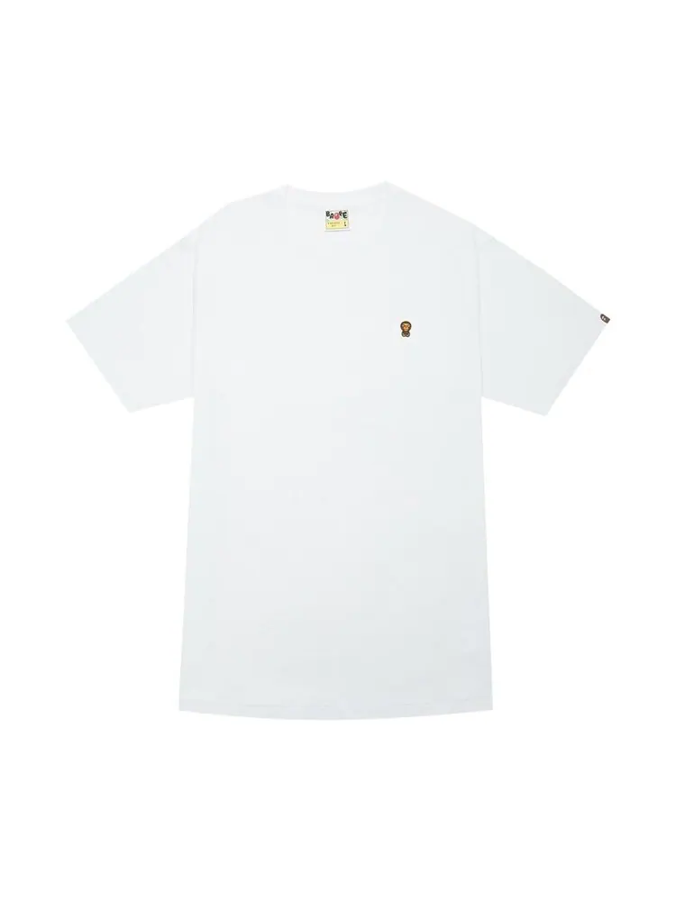 Футболка BAPE Baby Milo One Point Tee 'White'