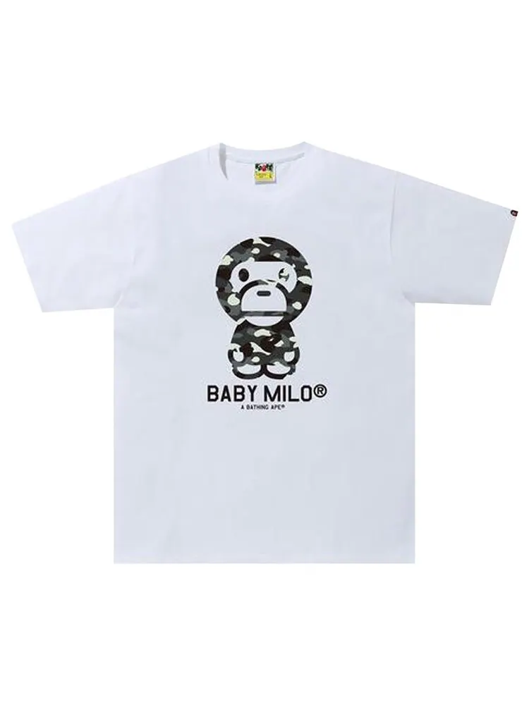 Футболка BAPE City Camo Baby Milo Tee 'White' — изображение 1 из 1, белый