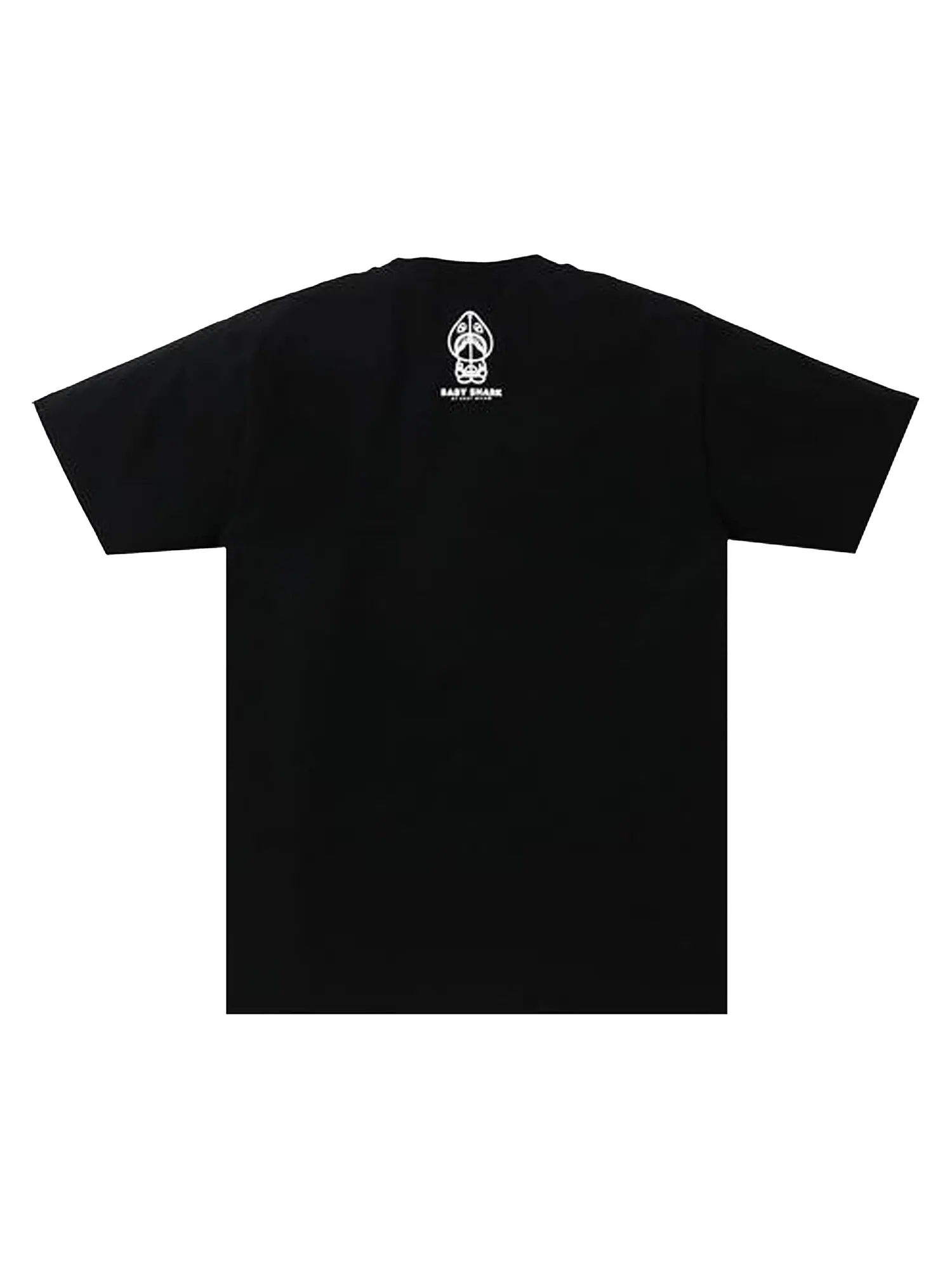 Футболка BAPE Baby Milo Shark College — изображение 2 из 2, черный/серый