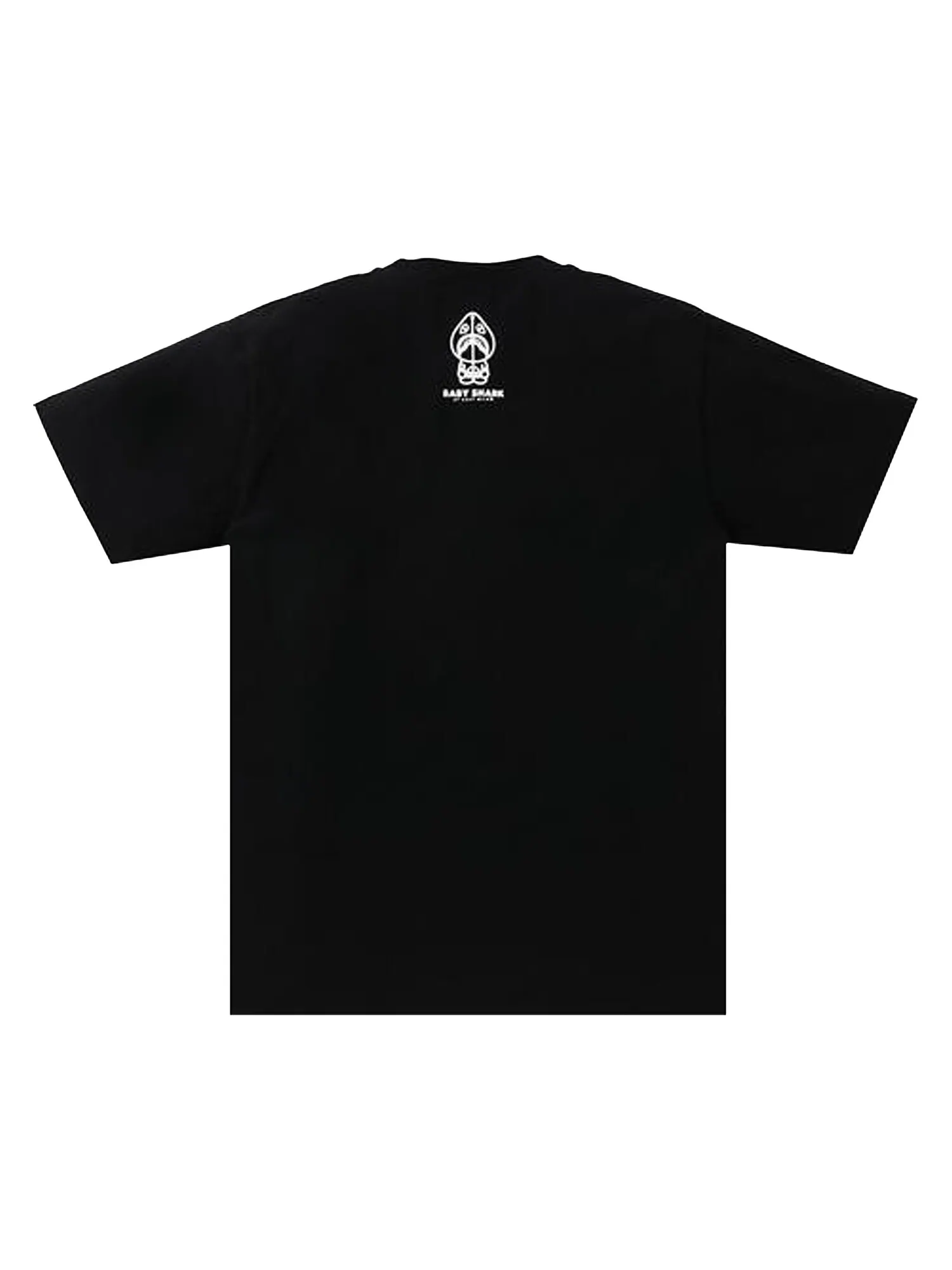 Футболка BAPE Baby Milo Shark College — изображение 2 из 2, черный/темно-синий