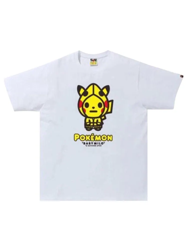 Футболка BAPE x Pokemon Pikachu Tee