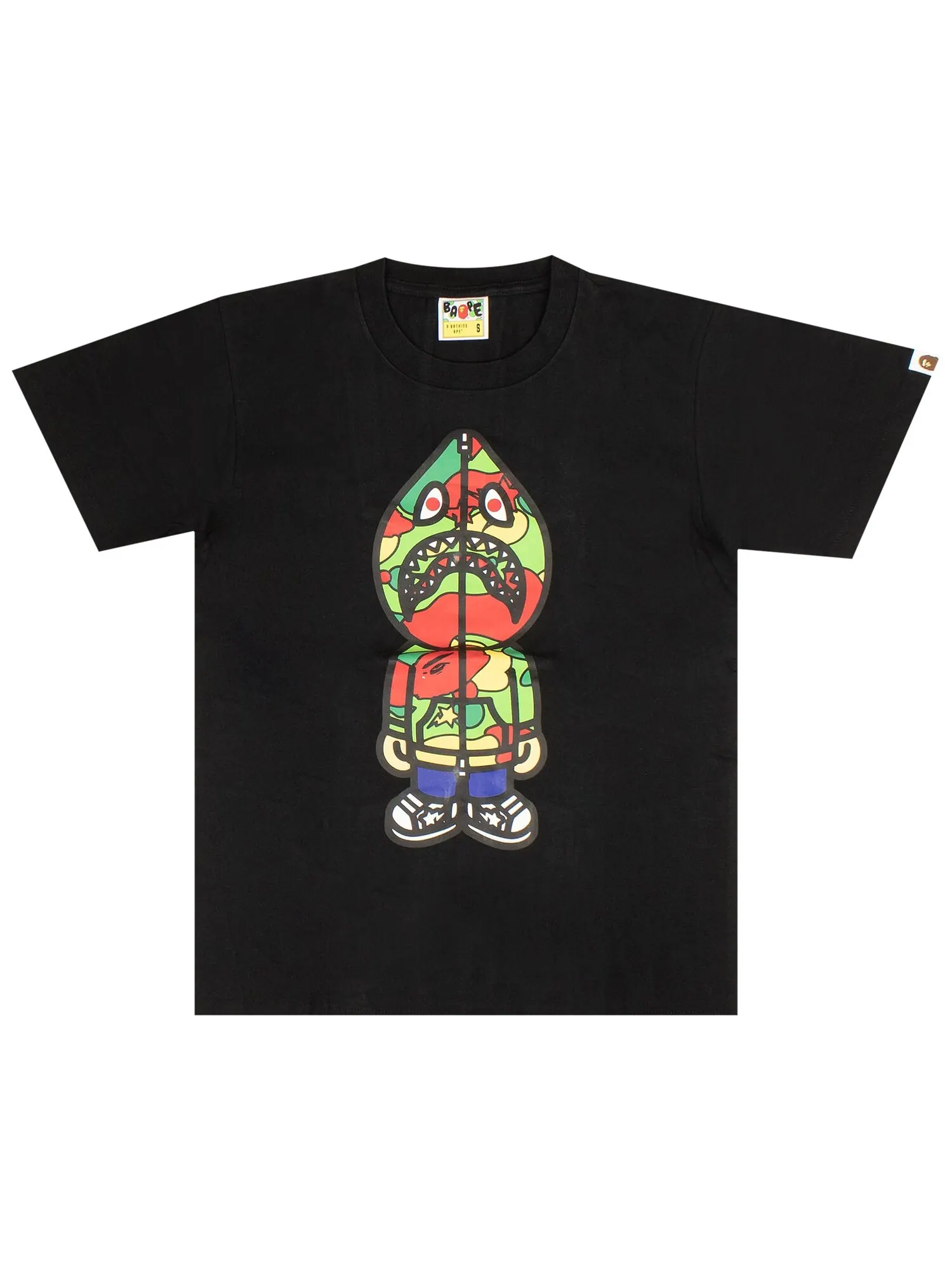 Классическая футболка Milo Shark Camo BAPE STA