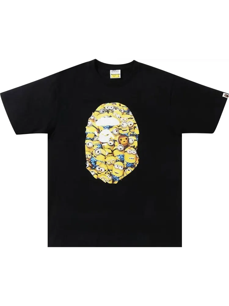Футболка BAPE x Minions Tee 09 'Black' — изображение 1 из 1, черный