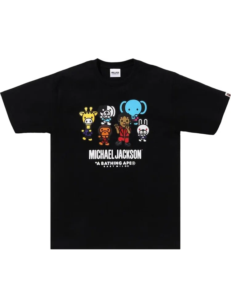 Футболка BAPE x Michael Jackson Baby Milo 'Black'