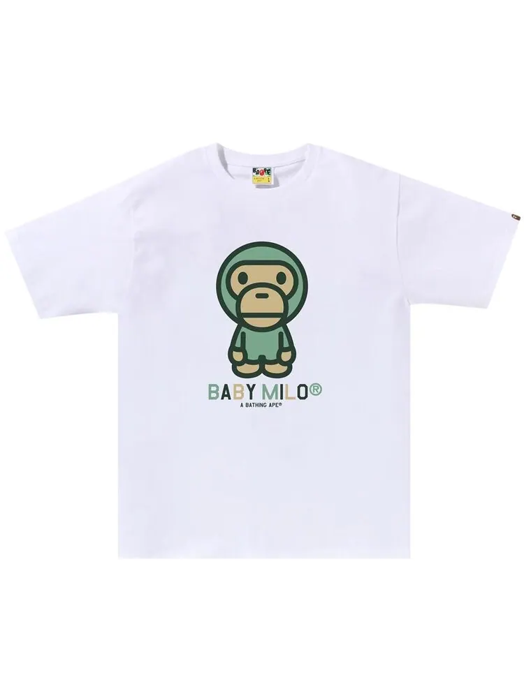 Футболка BAPE Colors Baby Milo 'White'