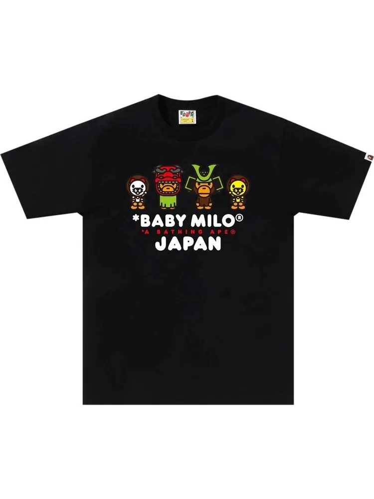 Футболка BAPE Baby Milo Japan 'Black'