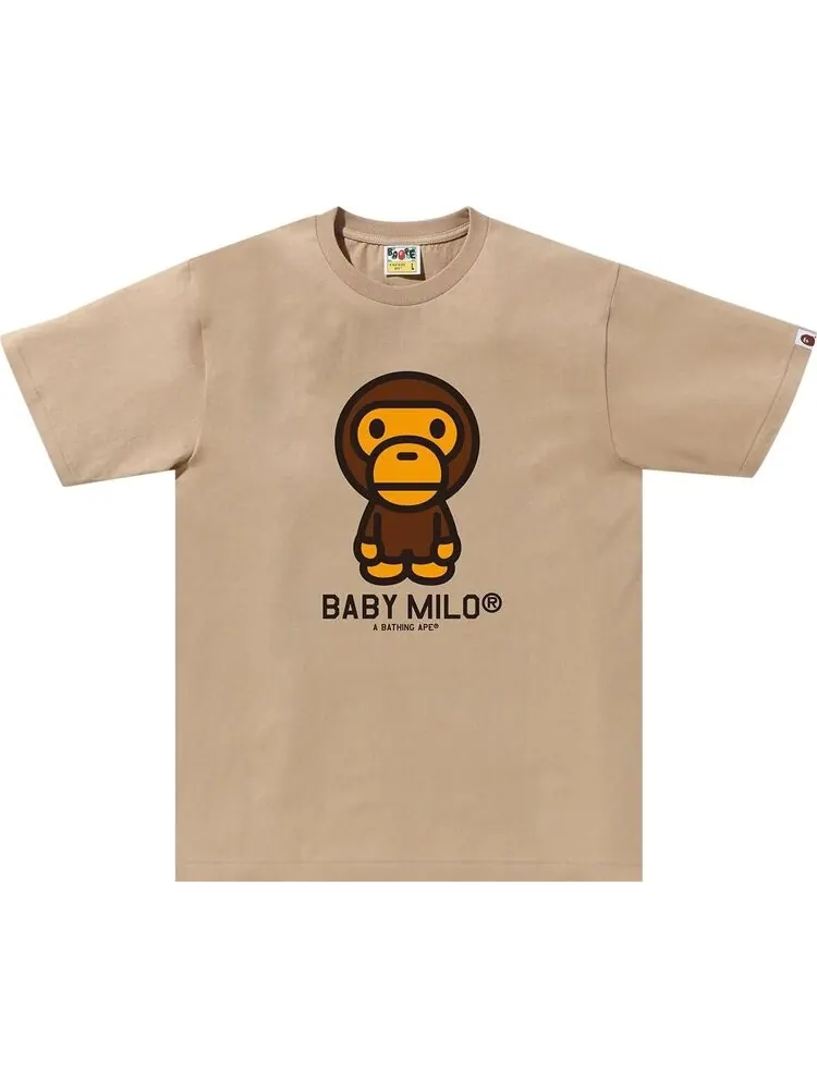 Футболка BAPE Baby Milo 'Beige'