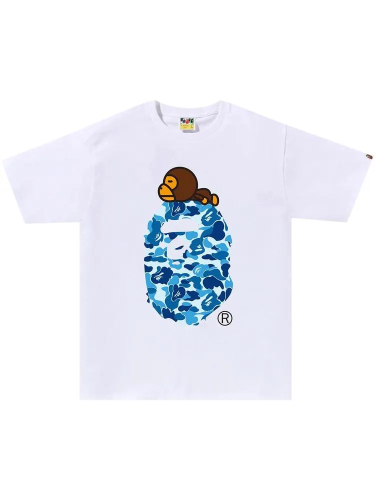 Футболка BAPE ABC Camo Milo On Big Ape Tee