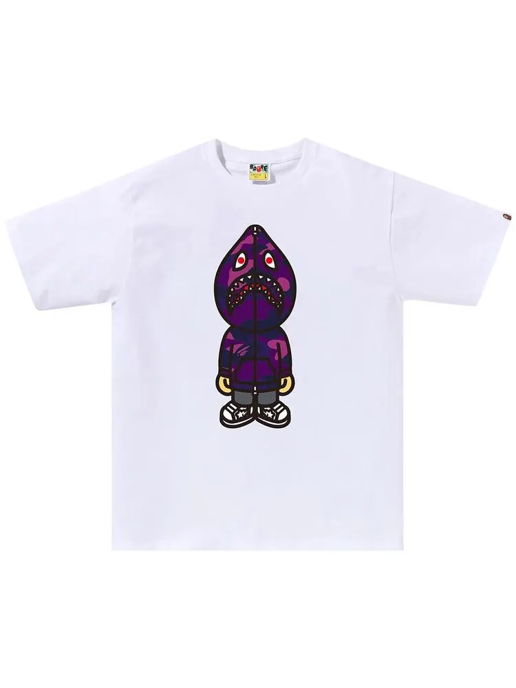 Футболка BAPE Color Camo Classic Milo Shark Tee