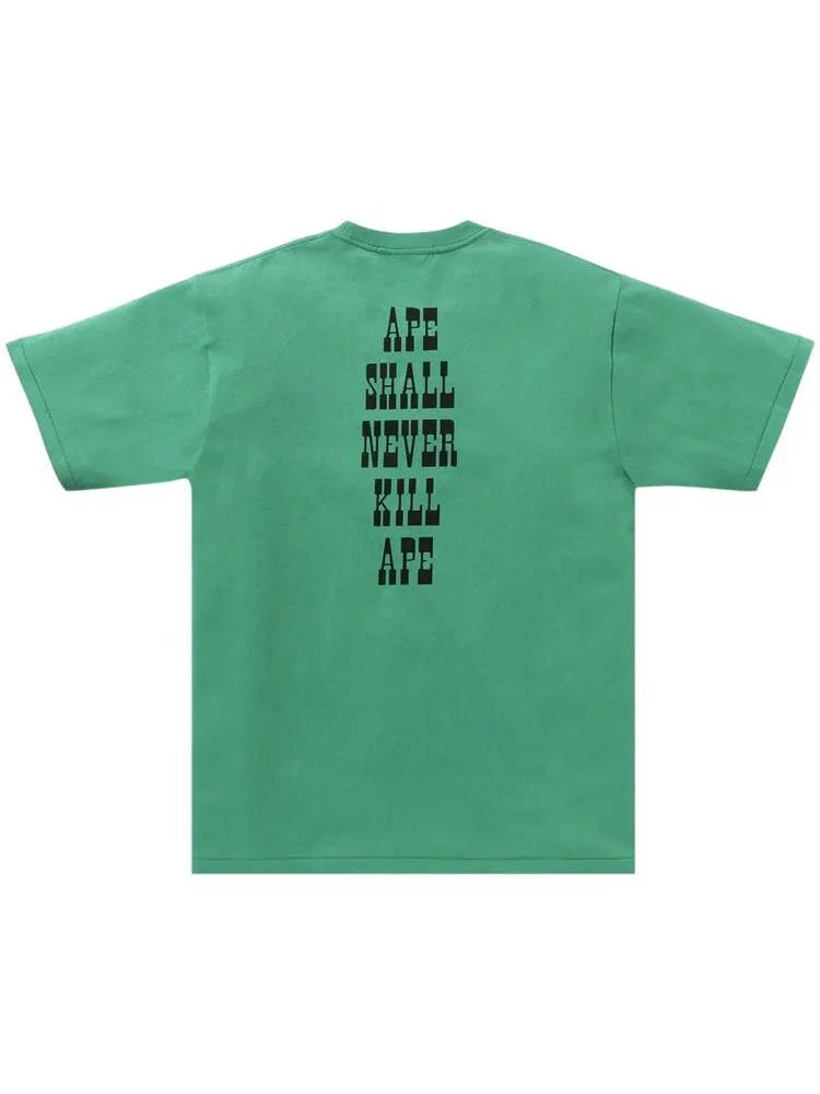 Футболка BAPE Classic Baby Milo 'Green' — изображение 2 из 2, зеленый