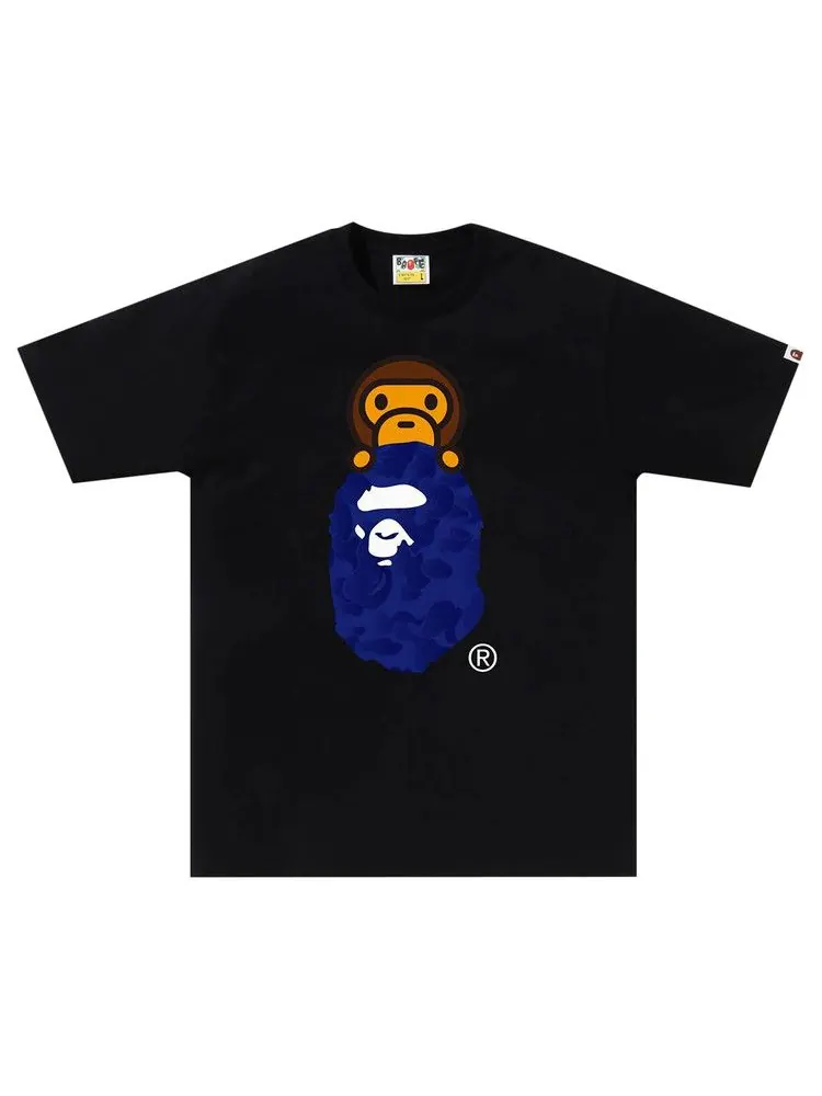 Футболка BAPE Ink Camo Milo On Ape Head Tee
