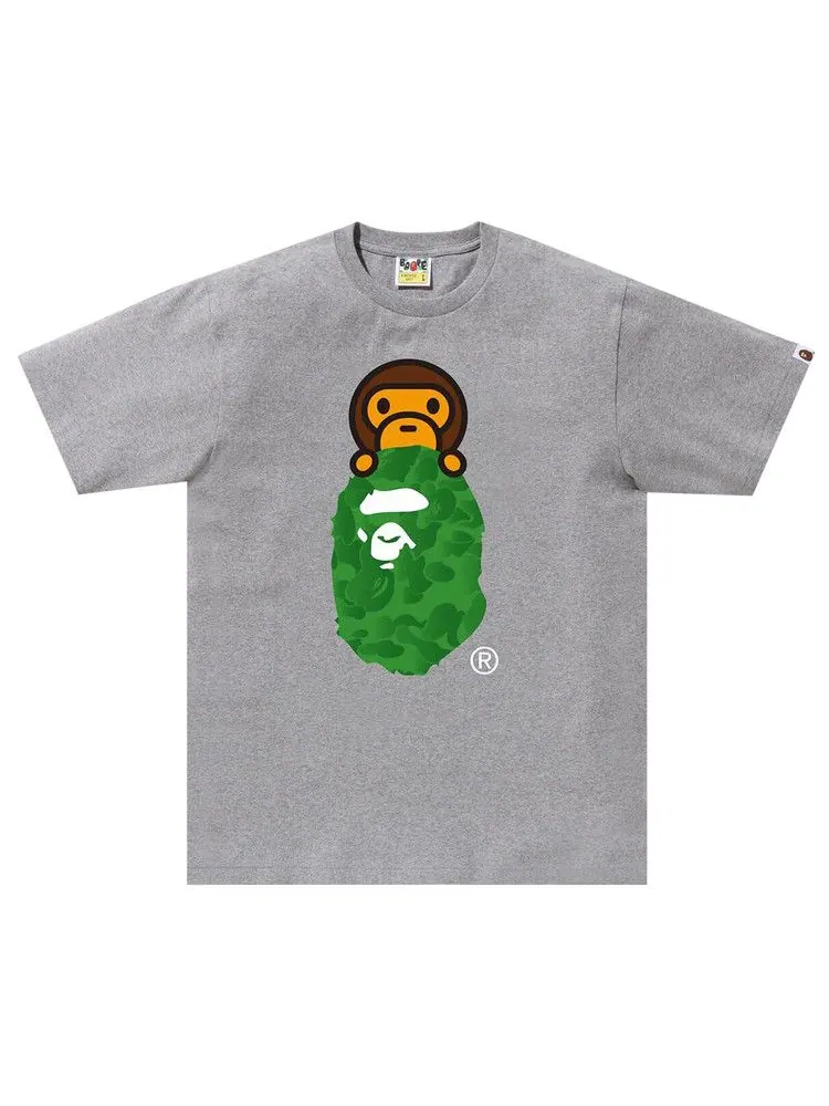 Футболка BAPE Ink Camo Milo On Ape Head Tee