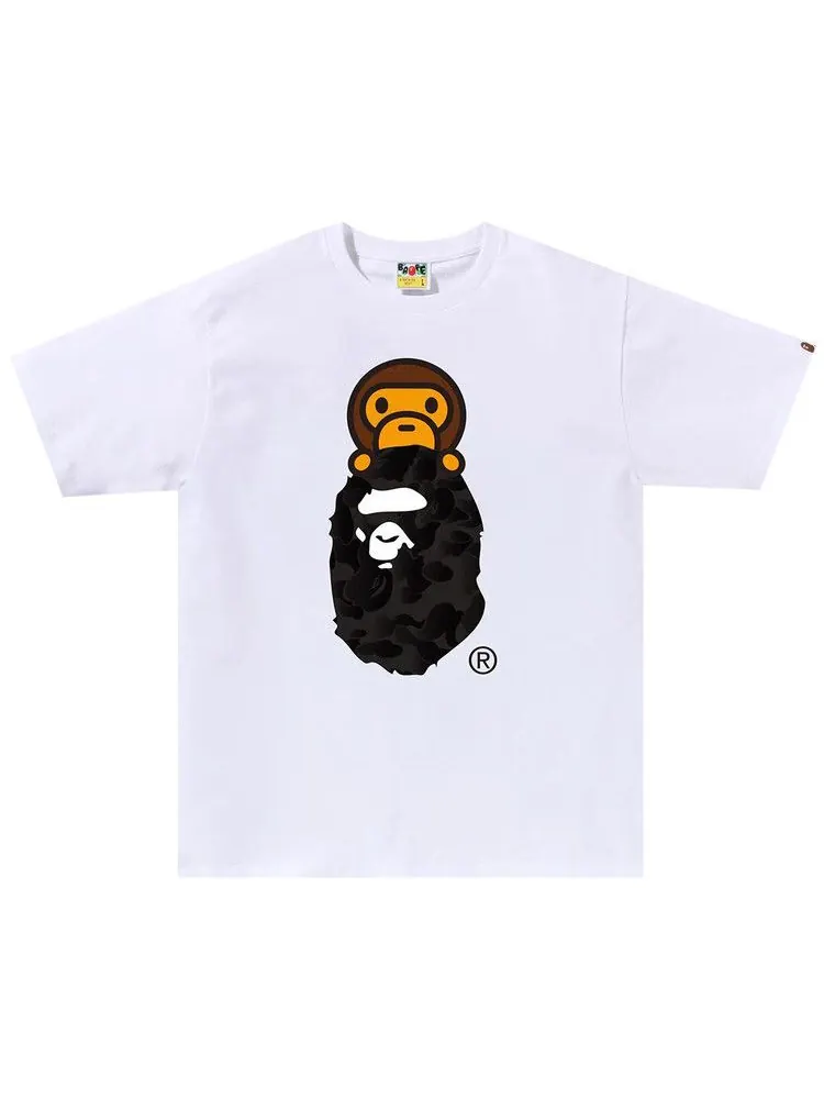 Футболка BAPE Ink Camo Milo On Ape Head Tee