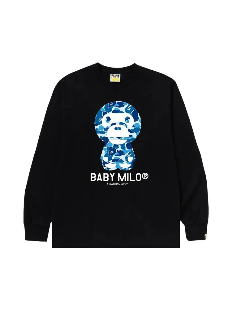 Футболка BAPE ABC Camo Baby Milo Long-Sleeve Tee