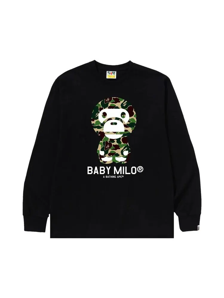 Футболка BAPE ABC Camo Baby Milo Long-Sleeve Tee