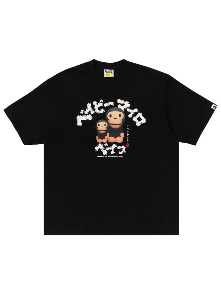 Футболка BAPE Baby Milo College Relaxed Fit Tee
