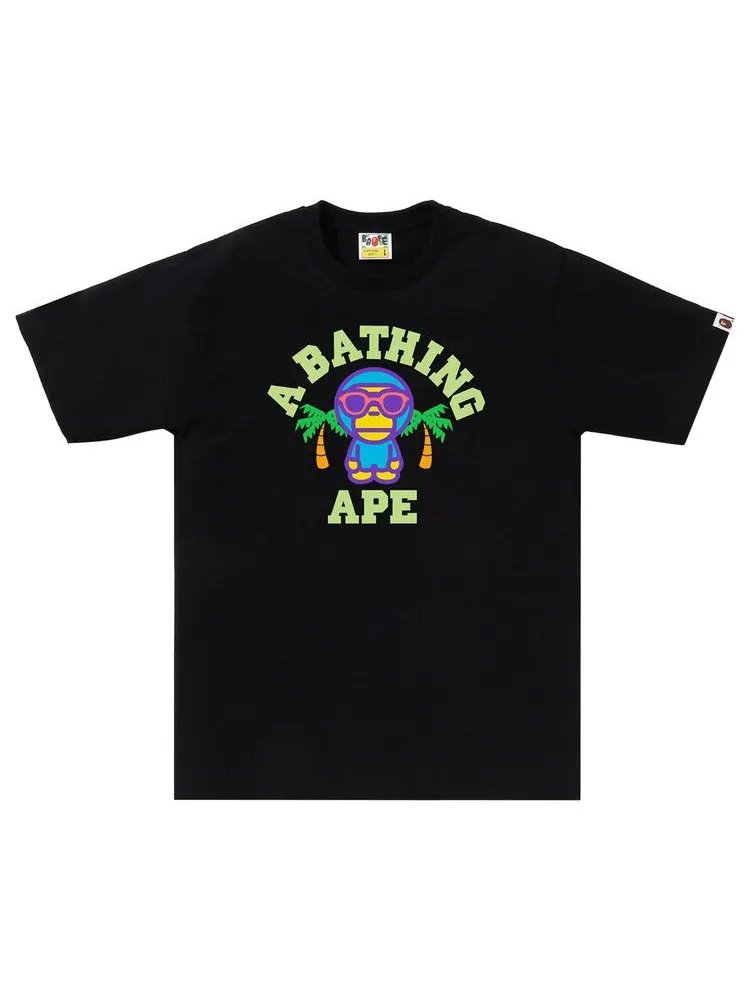 Футболка BAPE Colors Milo College Summer Tee