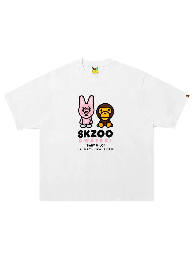 Футболка BAPE x Stray Kids Dwaekki Baby Milo