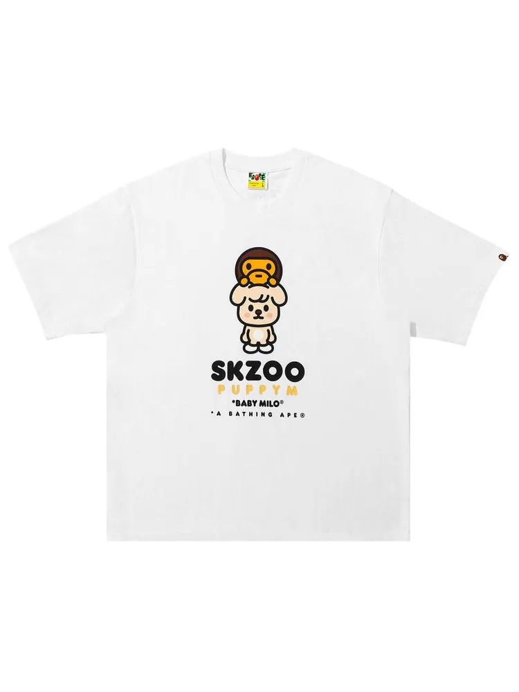 Футболка BAPE x Stray Kids PuppyM Baby Milo
