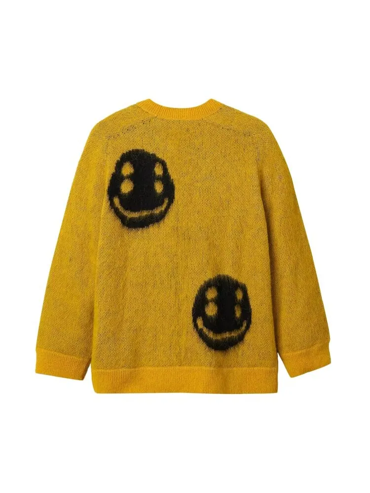 Свитер Cactus Plant Flea Market x Marc Jacobs Smiley Sweater — изображение 2 из 2, оранжевый/черный