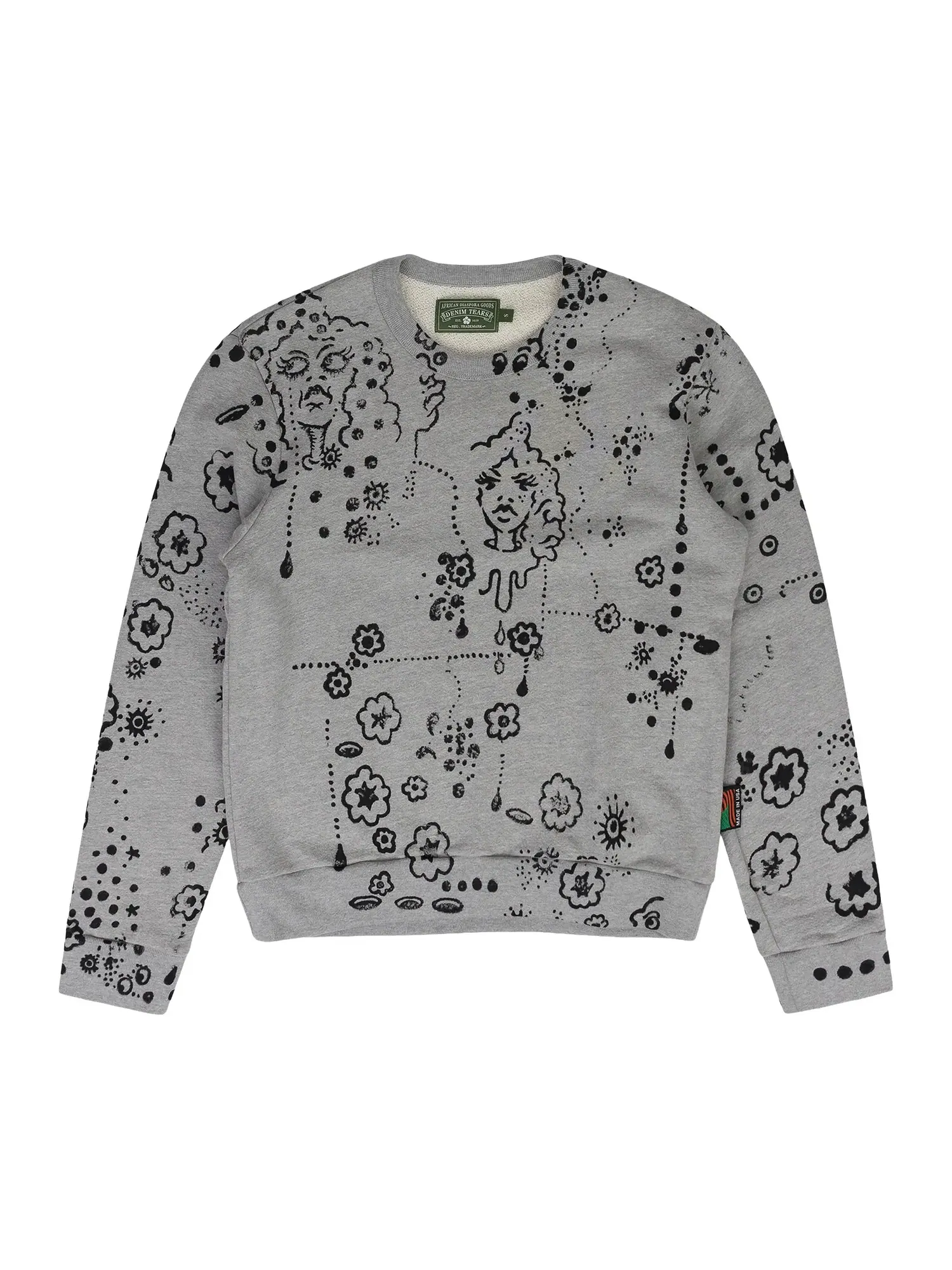 Свитшот Denim Tears Irak Tears Crewneck