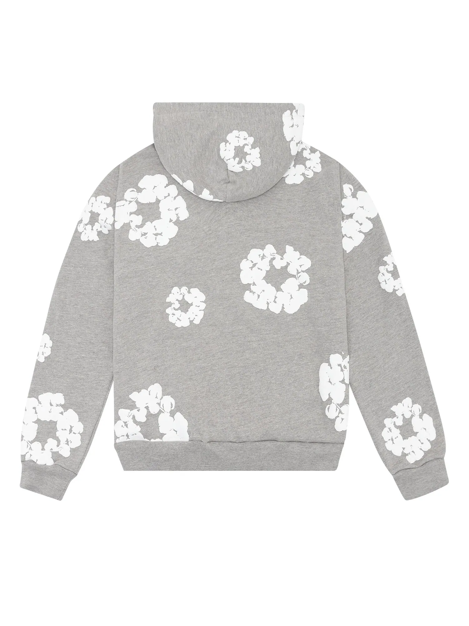 Толстовка Denim Tears The Cotton Wreath Серая — изображение 2 из 2, серый