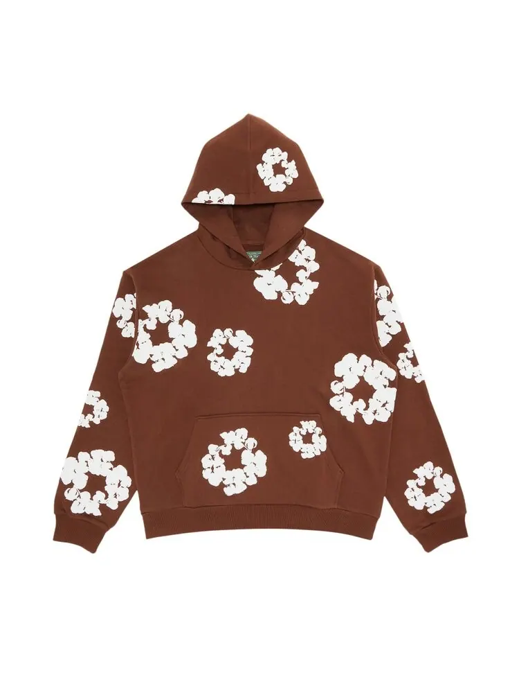 Толстовка Denim Tears The Cotton Wreath 'Brown'