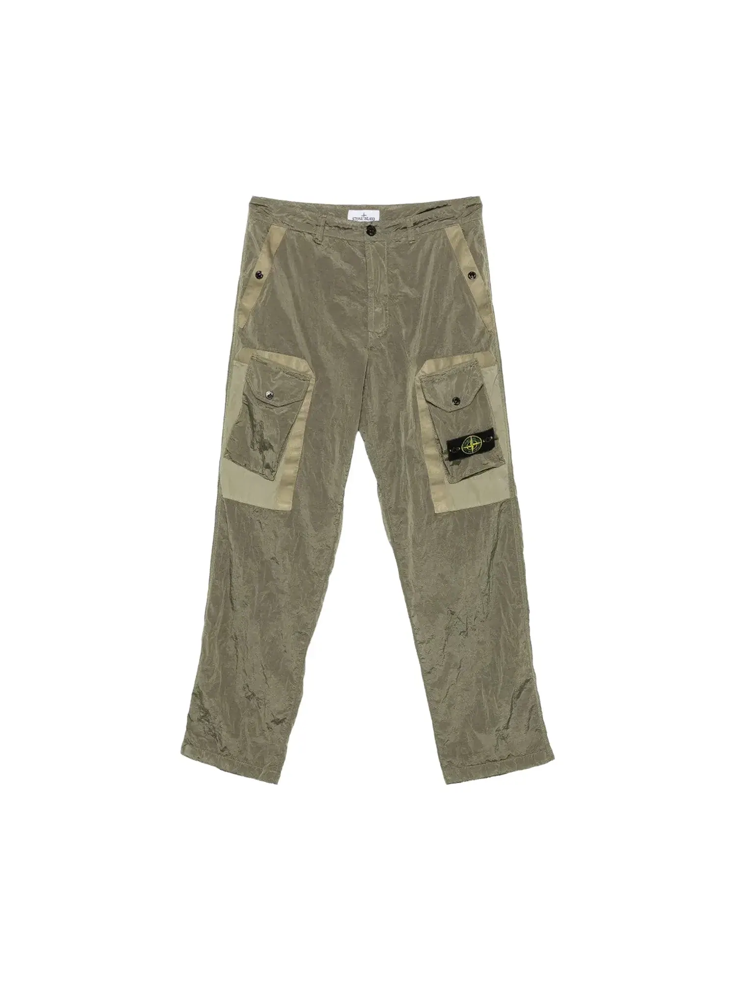 Брюки Stone Island — зеленый